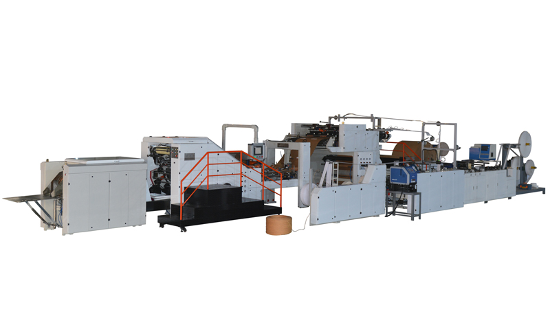 paper bag machine with handle